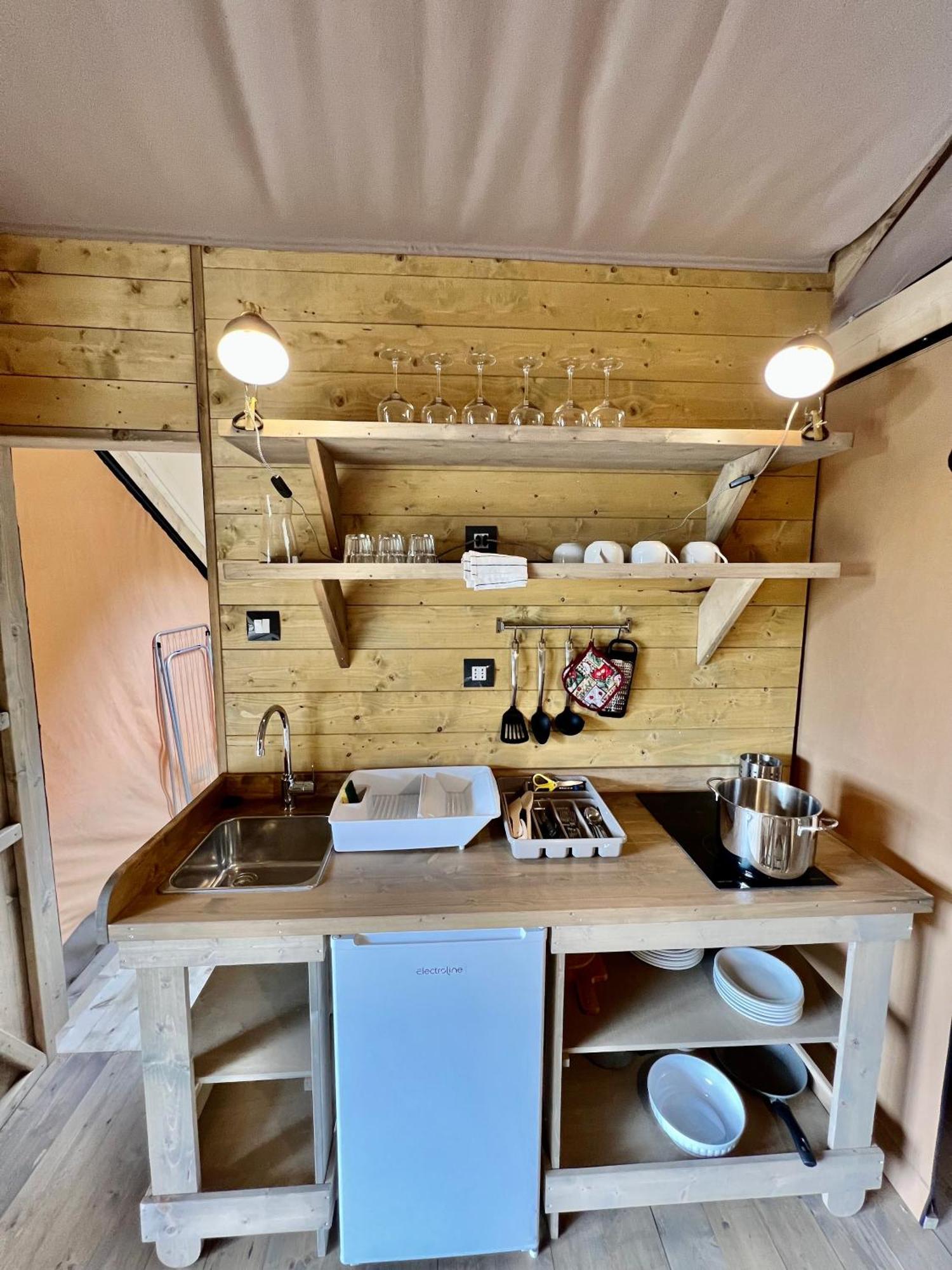 Glamping Camping Rivabella เลคโค ภายนอก รูปภาพ